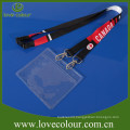 Custom pvc pouch for exhibition plastic credit card holder